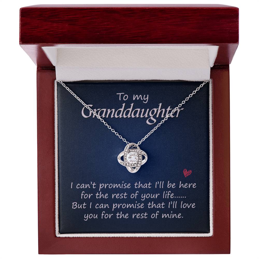 To my granddaughter Necklace For Grandma Nana, Grandma Jewelry Gift For Women From Grandchildren GrandKids