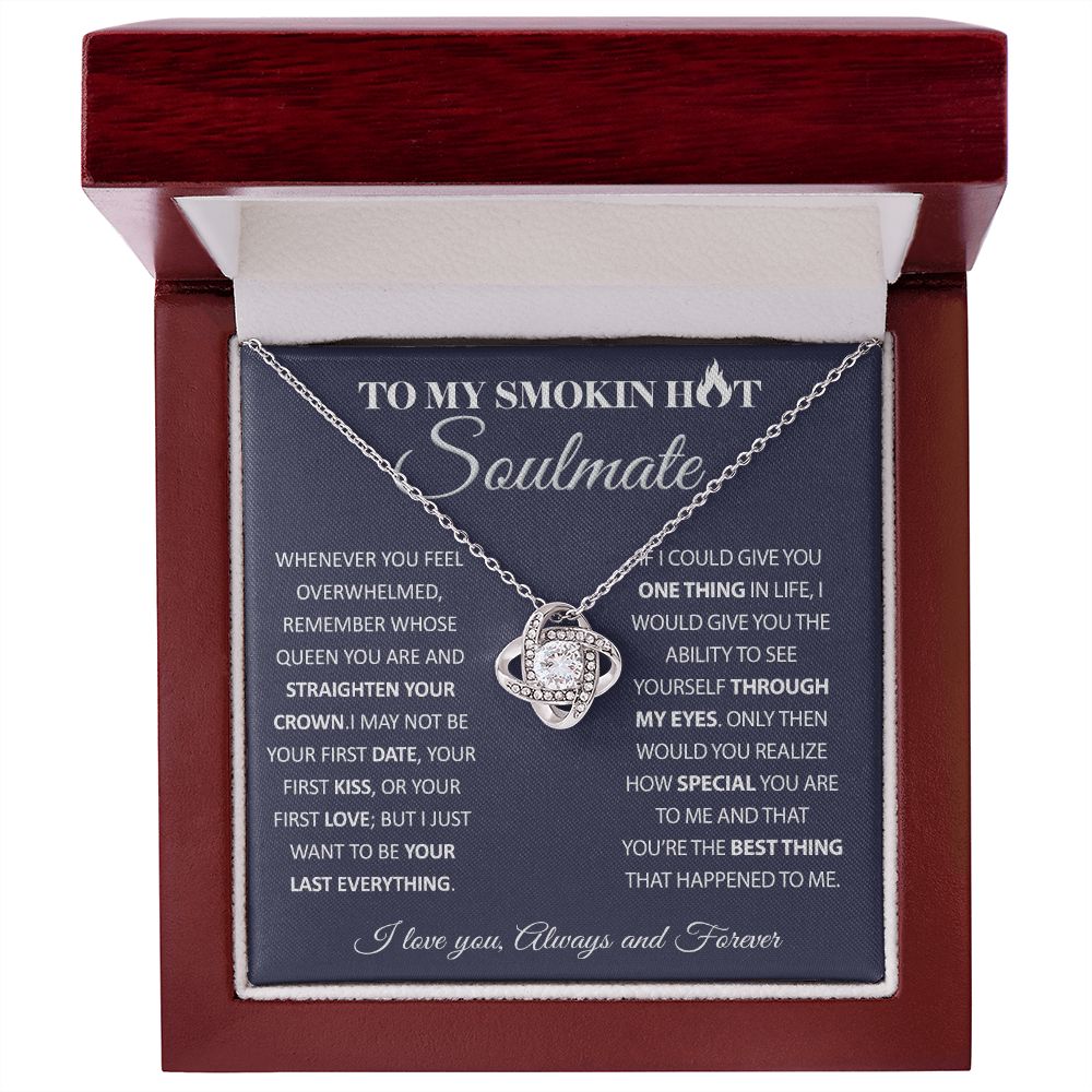 To My Smokin Hot Soulmate Necklace Wife Gifts From Husband To My Wife Necklace 175705677740