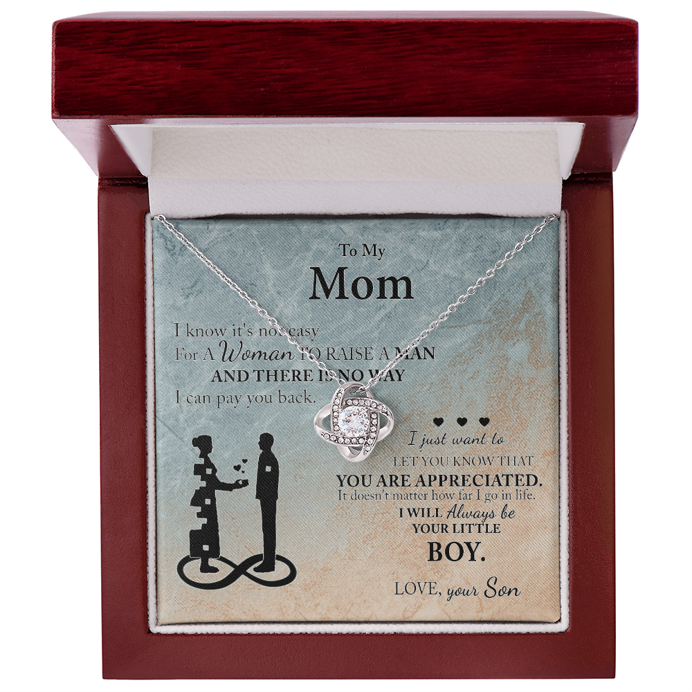 Mom Gift From Son To Mother Necklace Thoughtful Birthday Gift Sentimental