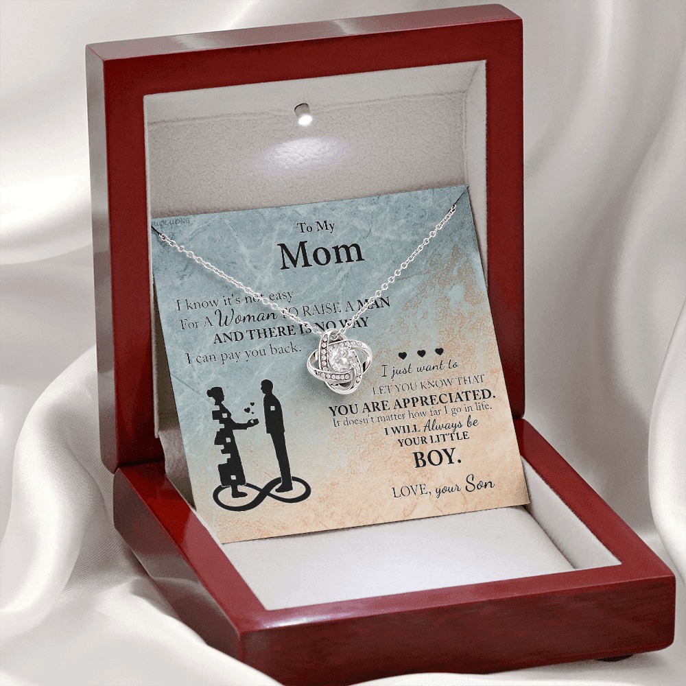 Mom Gift From Son To Mother Necklace Thoughtful Birthday Gift Sentimental