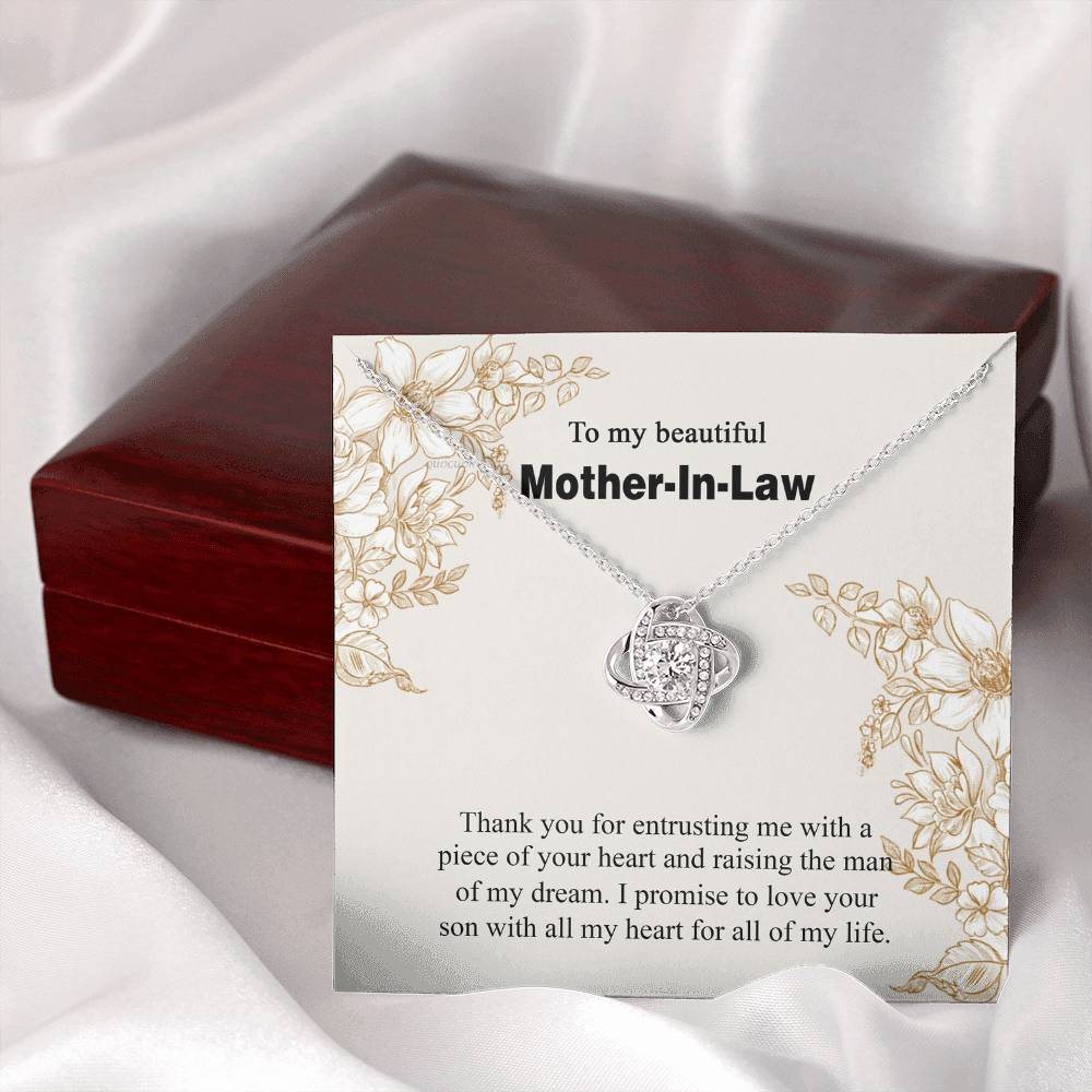 Mother In Law Necklace, Mothers Day Gifts Pendant, Birthday Gift For Mother In Law