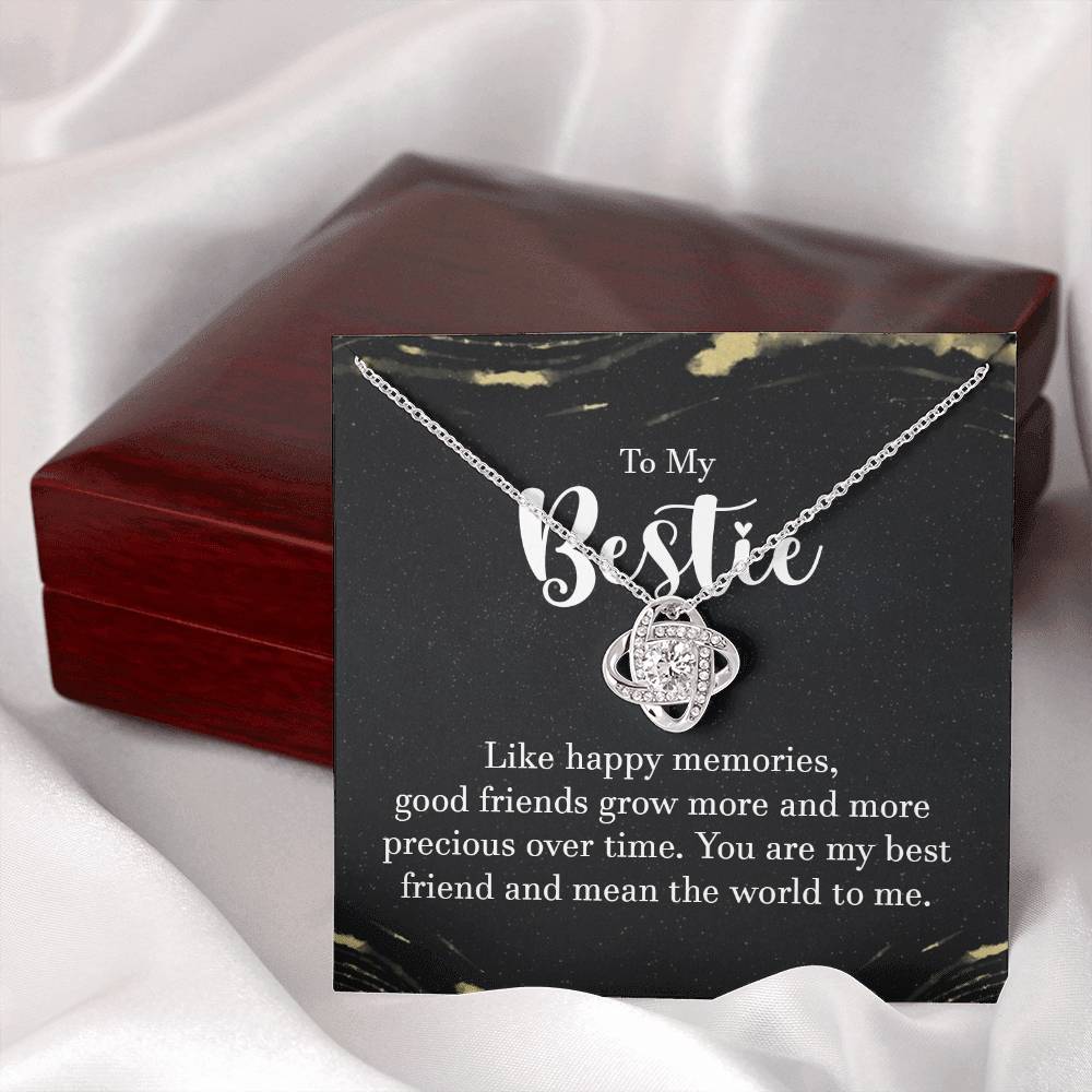 To My Bestie Necklace Gift For Her On Christmas You Are My BFF Jewelry Gift Idea