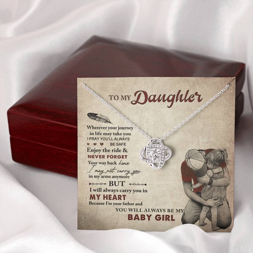 Father To Daughter Gift Necklace, Dad Father Daughter Necklace, Dad Necklace For Daughter, Daughter Father Necklace, Daughter And Dad Necklace, Daddy And Daughter Necklace For Daughter From Dad