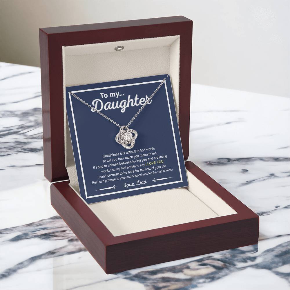 To My Daughter Necklace From Dad , To My Badass Daughter, Daughter Jewelry From Dad, Father Daughter Gift Necklace From Daddy, For My Daughters, To Daughter From Dad, Father Gifts From Daughter