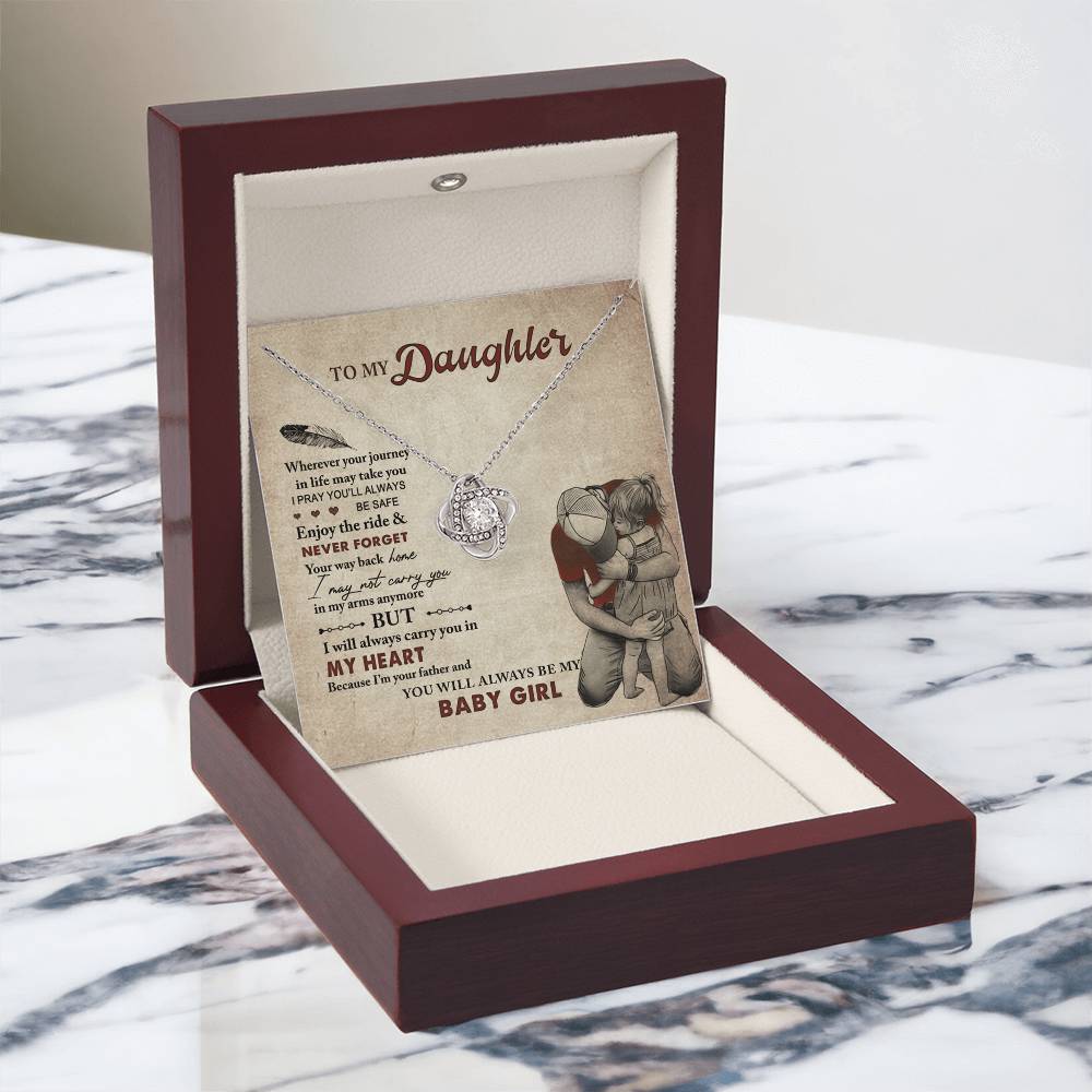 Father To Daughter Gift Necklace, Dad Father Daughter Necklace, Dad Necklace For Daughter, Daughter Father Necklace, Daughter And Dad Necklace, Daddy And Daughter Necklace For Daughter From Dad