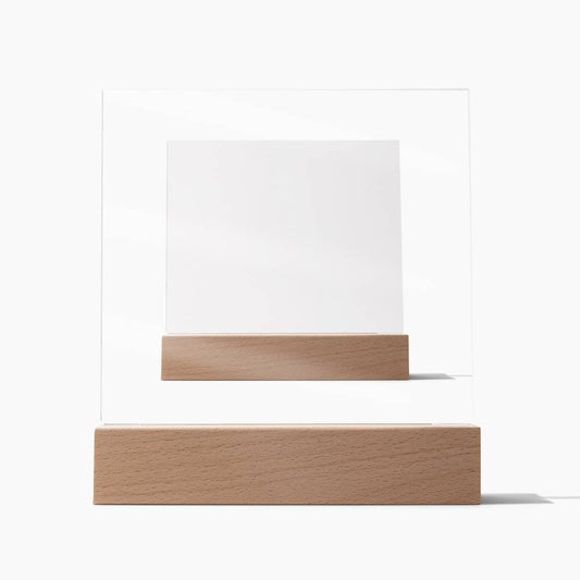 Square Acrylic Plaque 112