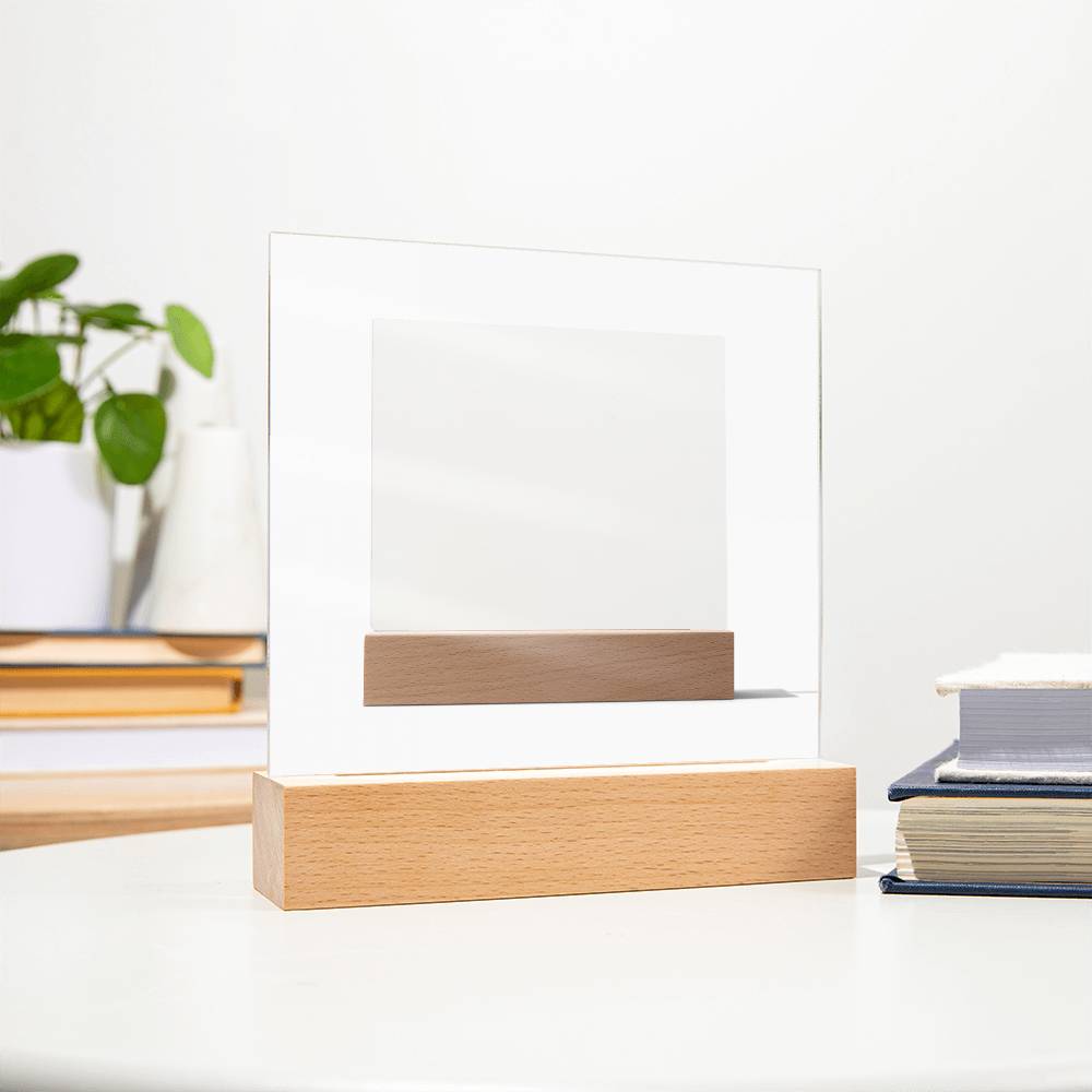 Square Acrylic Plaque 112