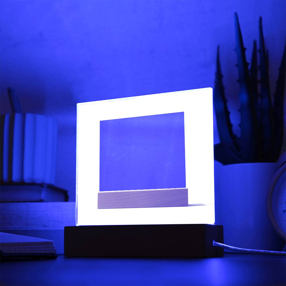 Square Acrylic Plaque 112