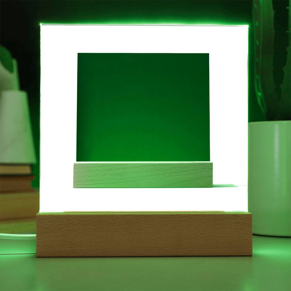 Square Acrylic Plaque 112