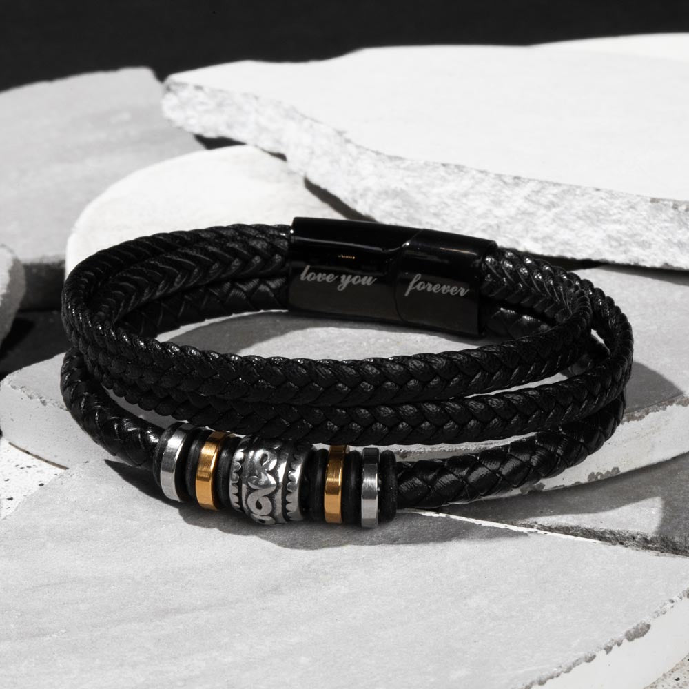 Bracelet for Husband from Wife, Husband Gifts from Wife Valentine Gift Xmas Gift