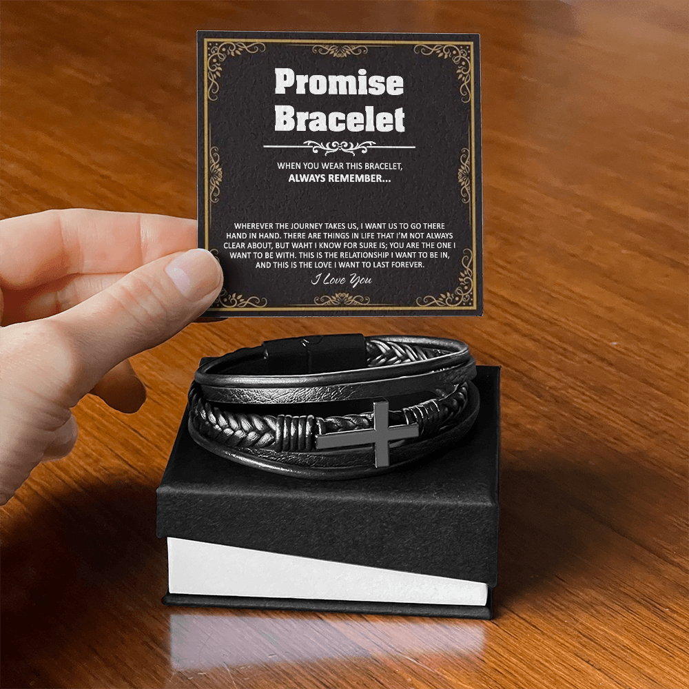 Promise Bracelet For Man, Romantic Gift for Man, Bracelets For Men, Men Bracelet