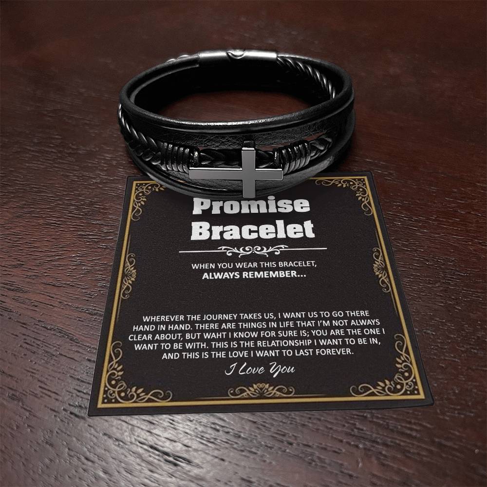Promise Bracelet For Man, Romantic Gift for Man, Bracelets For Men, Men Bracelet