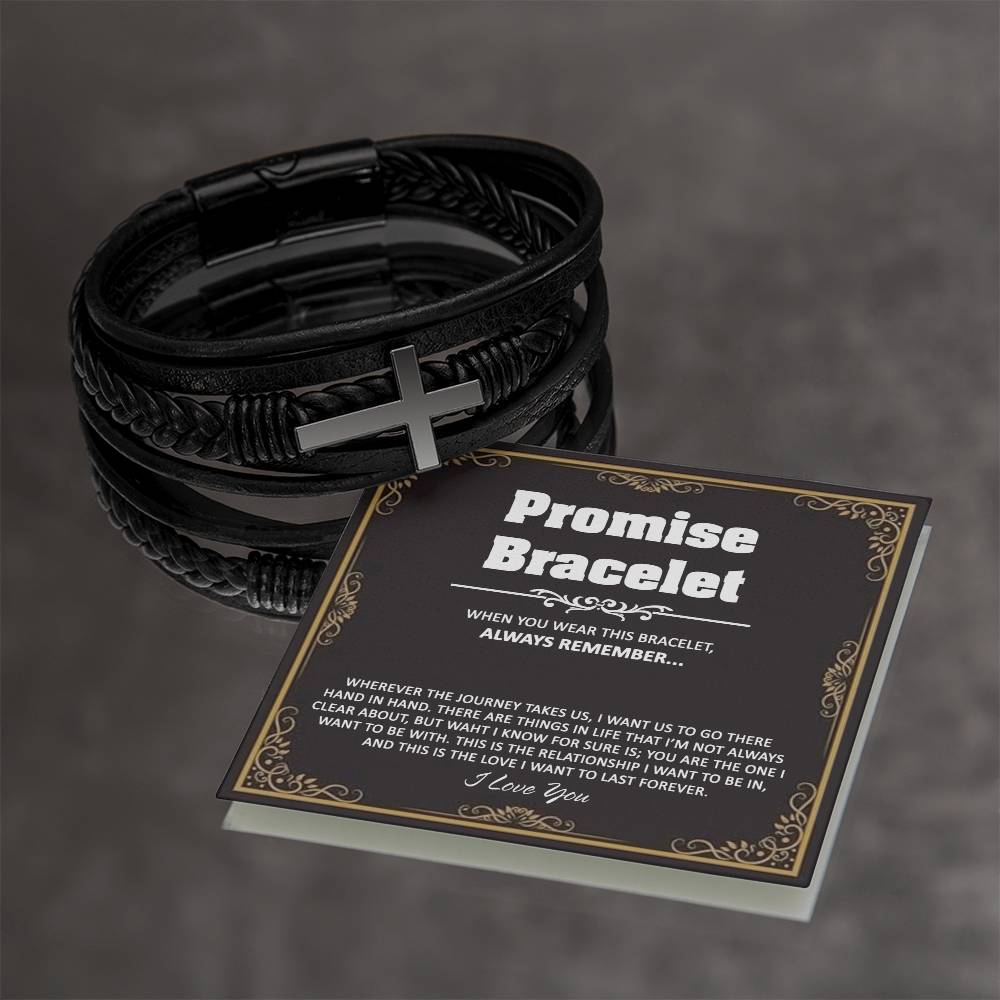 Promise Bracelet For Man, Romantic Gift for Man, Bracelets For Men, Men Bracelet