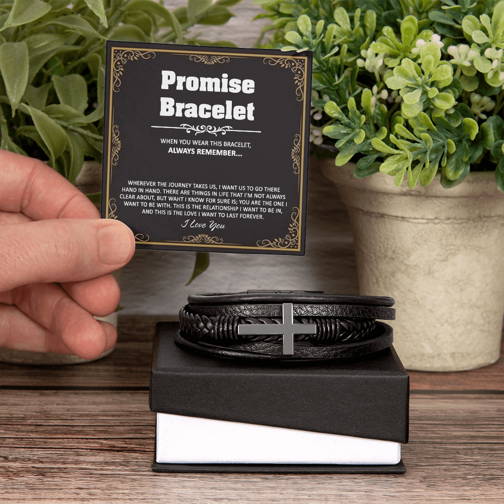 Promise Bracelet For Man, Romantic Gift for Man, Bracelets For Men, Men Bracelet