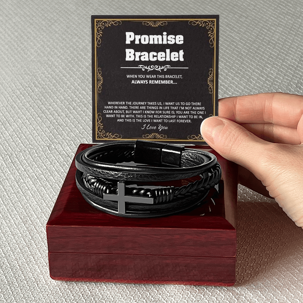 Promise Bracelet For Man, Romantic Gift for Man, Bracelets For Men, Men Bracelet
