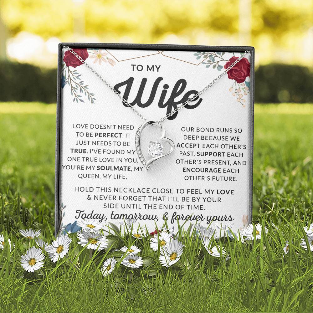 Eternal Hope Necklace To My Wife Gift, Necklace gift for her, Valentine's day 175138888386 Forever Love Necklace