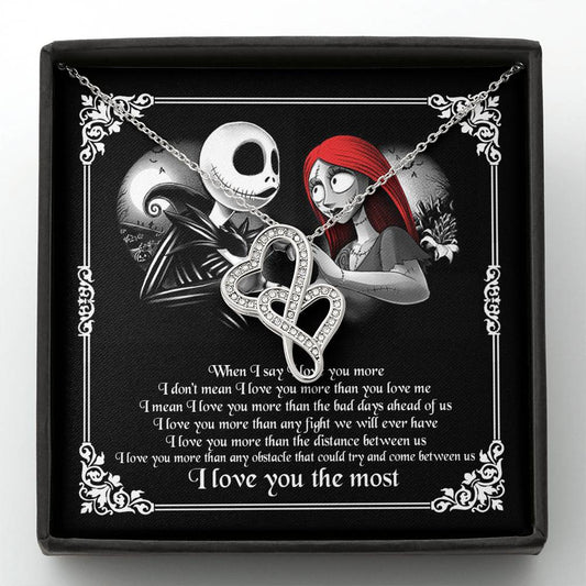 Sentimental Gift Anniversary Gift for Wife Girlfriend Jack and Sally Love you