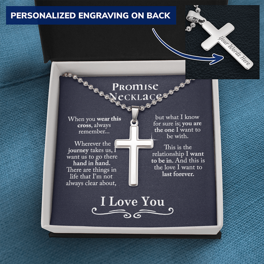 Promise Necklace For Him, Promise Gift For Him, Promise Jewelry Rings For Him