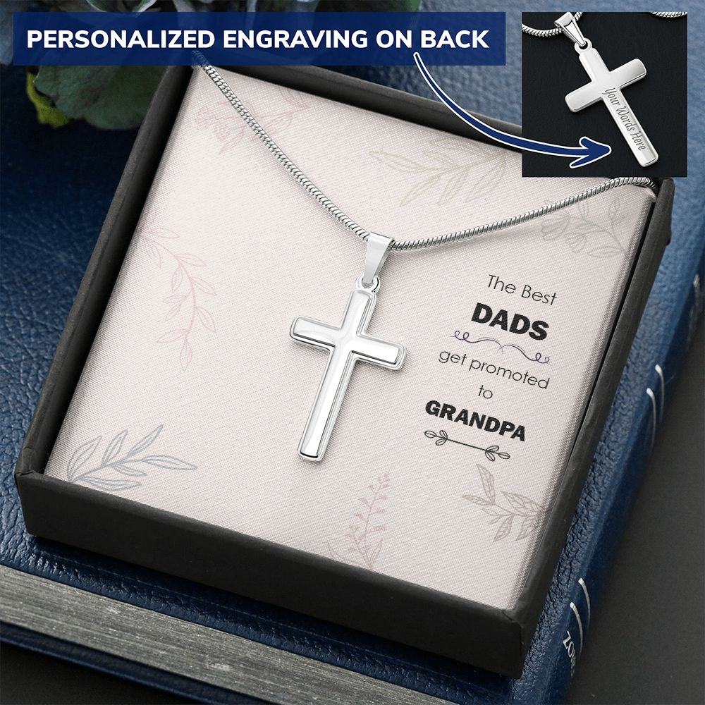 To My Dad The Best Dads Necklace Pendant Gift From Daughter Or Son Necklace For Dad Happy Father's Day, To Dad Father In Law Gifts On Birthday Anniversary