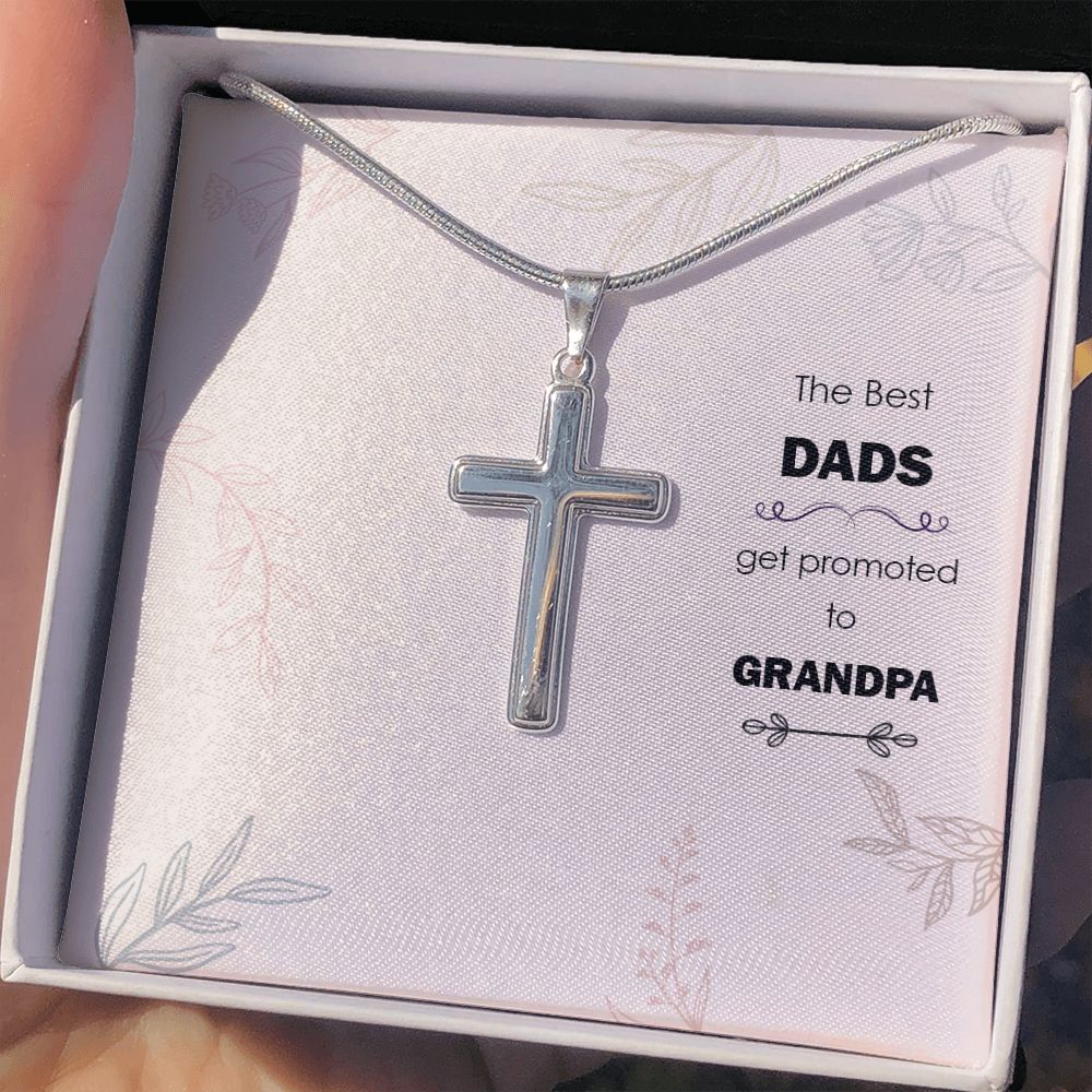 To My Dad The Best Dads Necklace Pendant Gift From Daughter Or Son Necklace For Dad Happy Father's Day, To Dad Father In Law Gifts On Birthday Anniversary