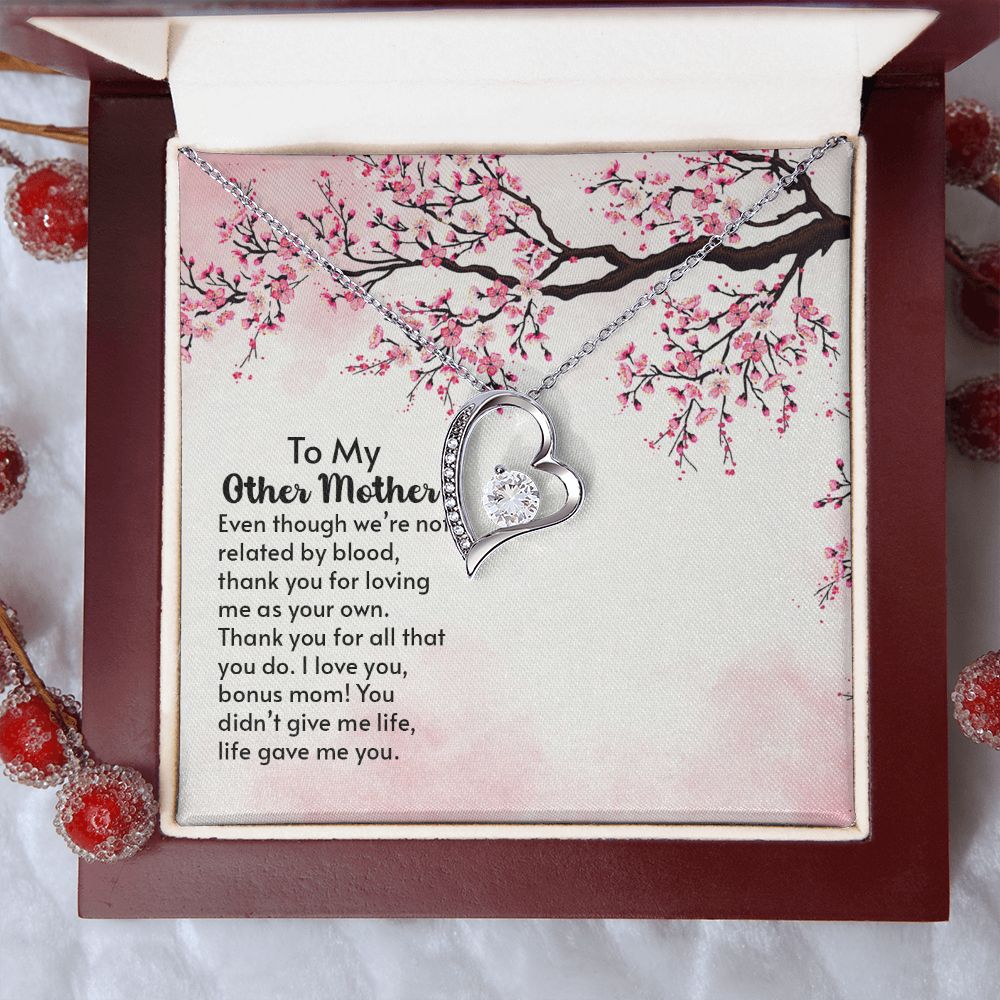 Mother in Law Necklace, Jewelry for Women, Future Mother in Law Gifts from Daughter in Law, Mother of Bride Gifts For Mother in Law, Birthday Gifts For Mother In Law From Daughter In Law15 Forever Love Necklace