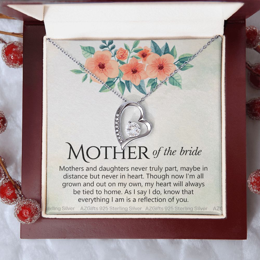 Mother Of The Bride Gift, Mother Of The Bride, Mother Of The Bride Gifts, Gift For Mother Of The Bride, Mother Of Bride Jewelry2 Forever Love Necklace