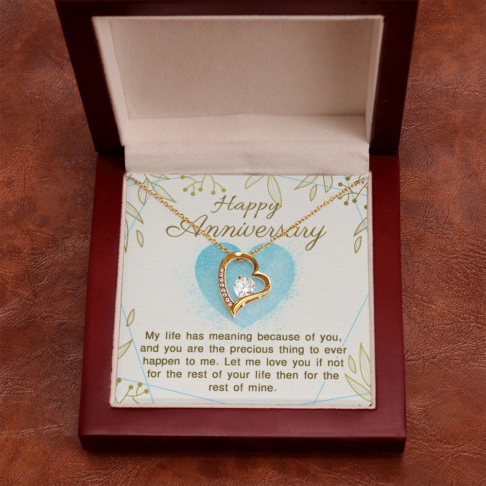 Birthday Gifts For Wife, Necklace Gifts For Wife From Husband, To My Wife Jewelry For Women , To My Wife Necklace  from Husband Wedding Anniversary Present For Wife, Beautiful Wife Jewelry Christmas16 Forever Love Necklace