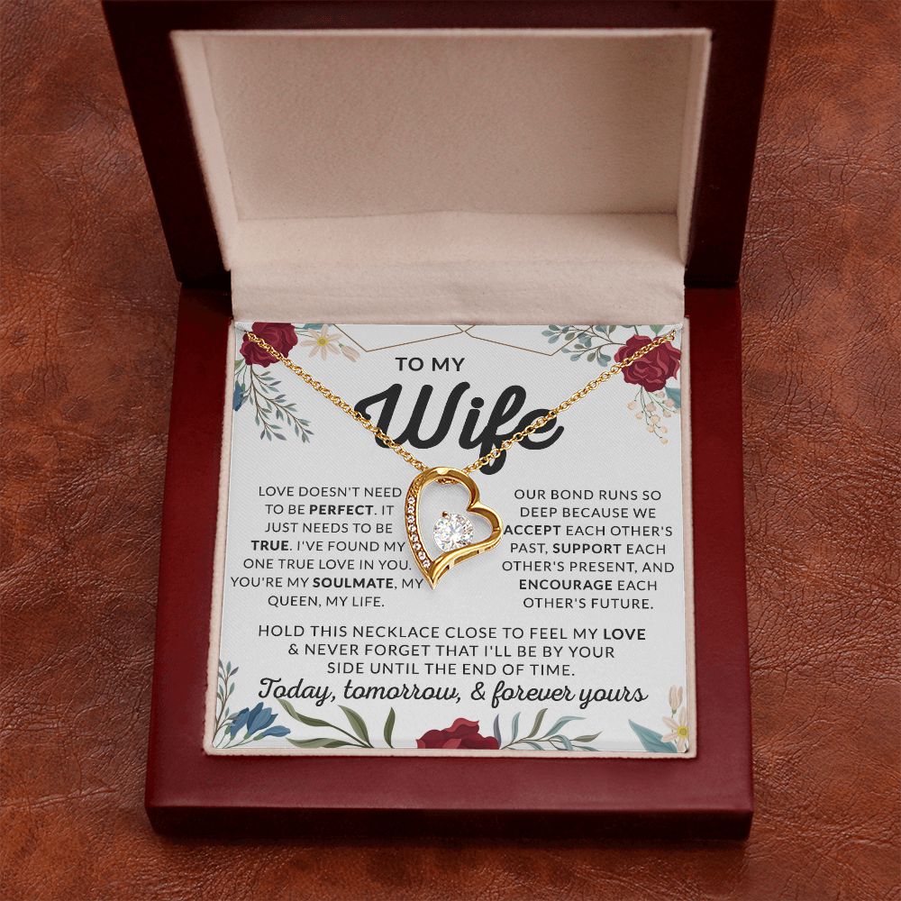 Eternal Hope Necklace To My Wife Gift, Necklace gift for her, Valentine's day 175138888386 Forever Love Necklace