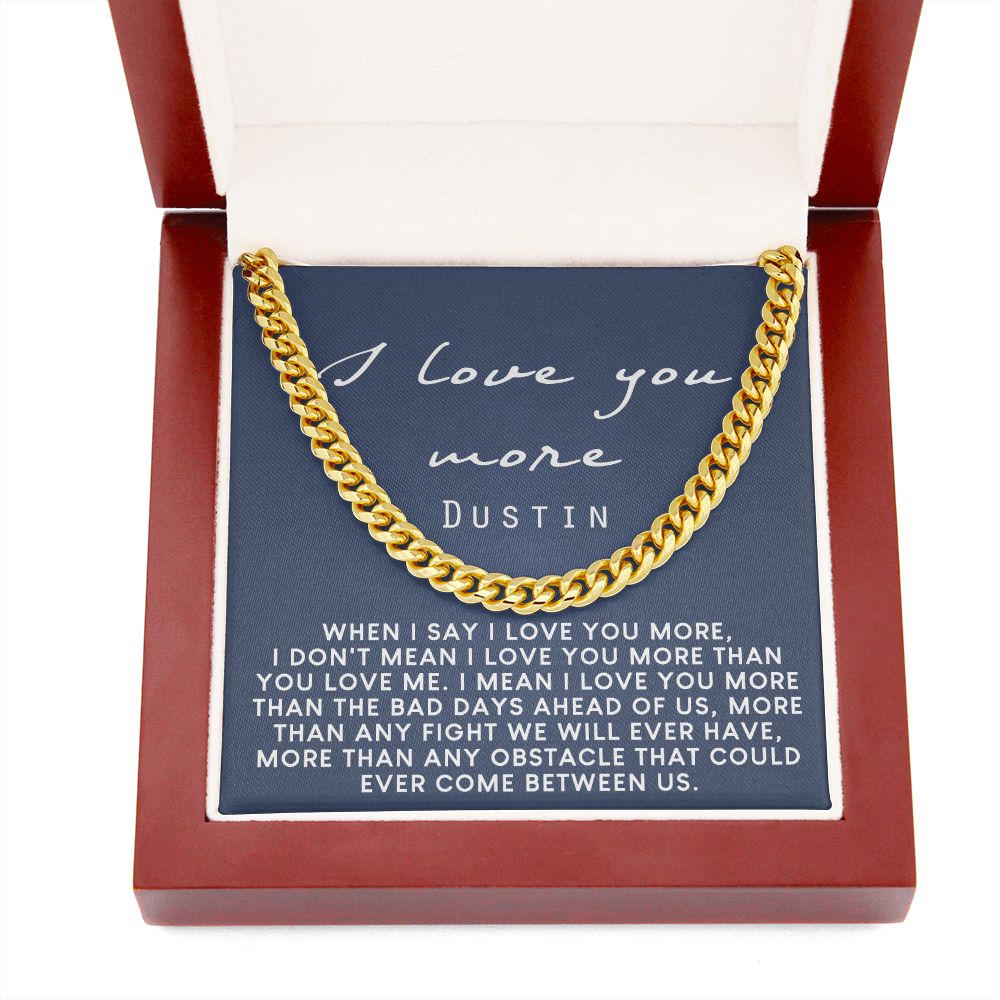 Romantic Gifts For Him, Cute Gifts For Boyfriend Jewelry, Long Distance Relation Dustin