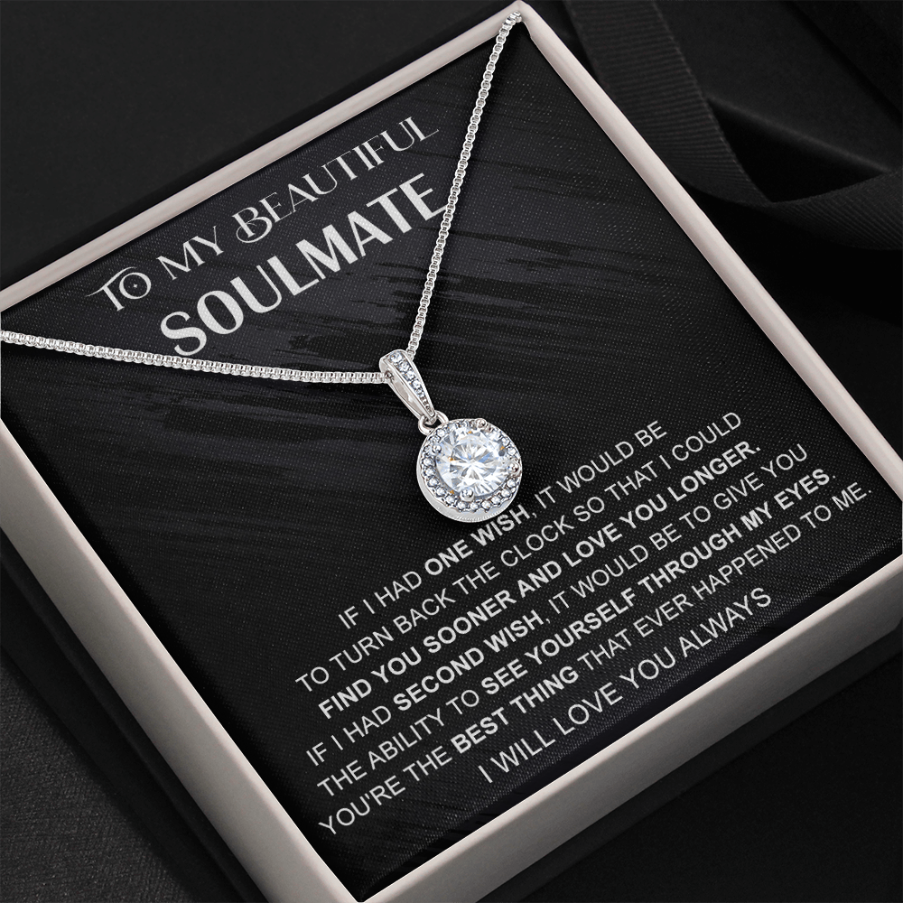 Eternal Hope Necklace, Valentine's Day Gift, Birthday Gift, Gift for Soulmate 175114050407
