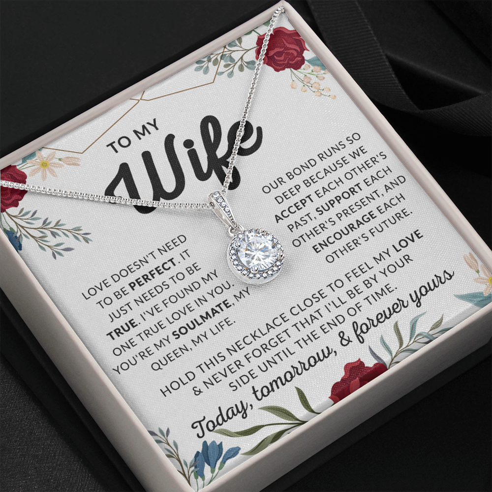Eternal Hope Necklace To My Wife Gift, Necklace gift for her, Valentine's day 175138888386