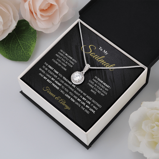 To My Soulmate Necklace Eternal Hope Valentines Gift For Wife Anniversary Gift 175115942138