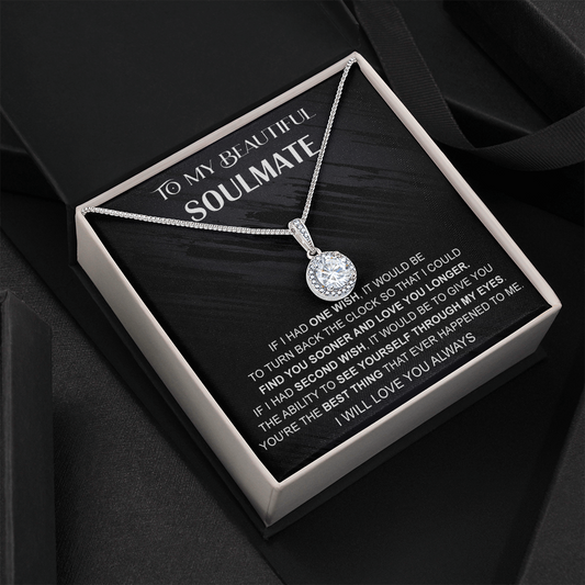 Eternal Hope Necklace, Valentine's Day Gift, Birthday Gift, Gift for Soulmate 175114050407