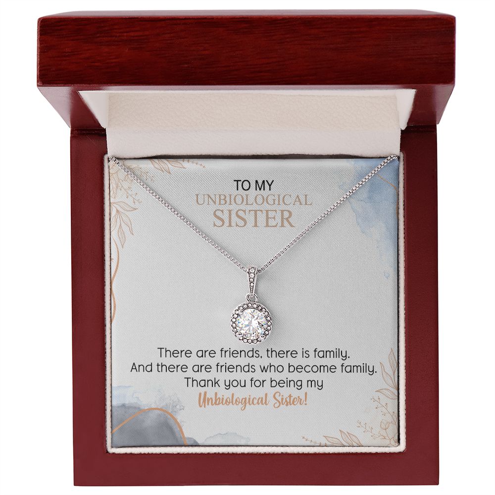 Best Friend Necklace For Unbiological Sister Soul Sister Gift Bestie Birthday Eternal Hope Necklace