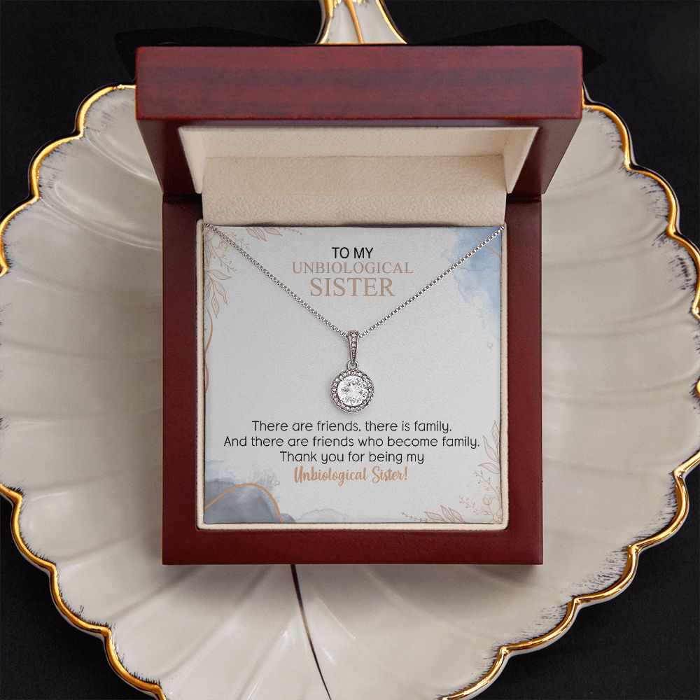 Best Friend Necklace For Unbiological Sister Soul Sister Gift Bestie Birthday Eternal Hope Necklace