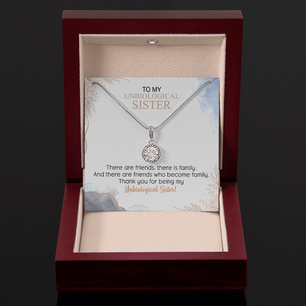 Best Friend Necklace For Unbiological Sister Soul Sister Gift Bestie Birthday Eternal Hope Necklace