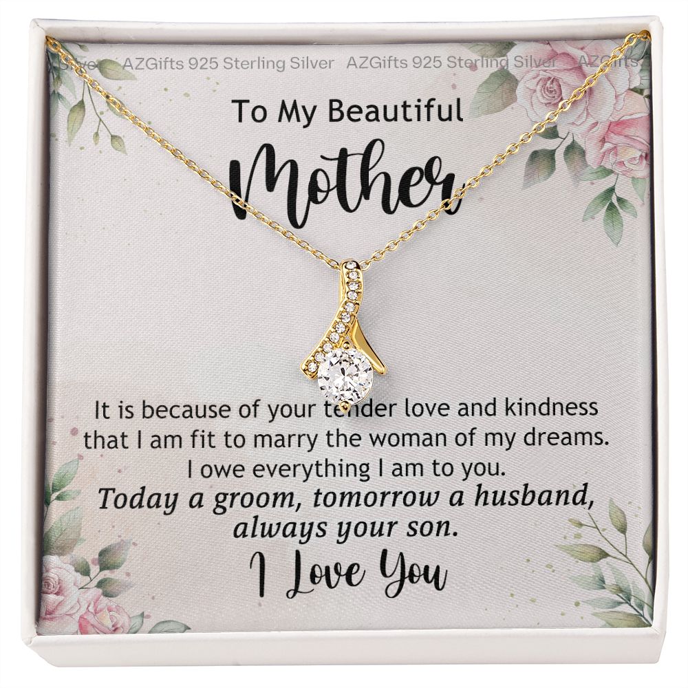 Mother Of The Groom Gift, Mother Of The Groom, Mother Of The Groom Gifts, Gift For Mother Of The Groom, Mother Of Groom Alluring Beauty Necklace