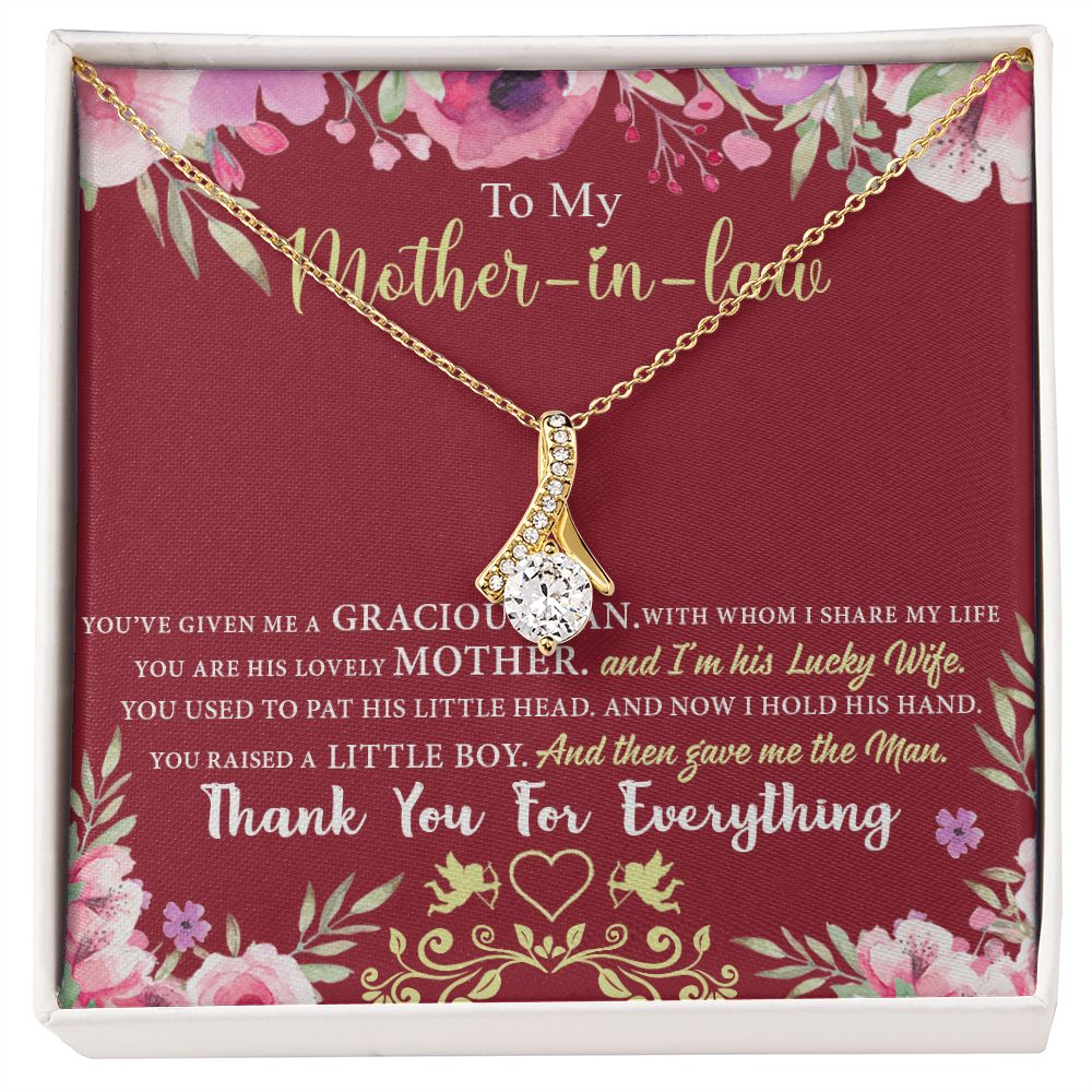 Mother in Law Necklace, Jewelry for Women, Future Mother in Law Gifts from Daughter in Law, Mother of Bride Gifts For Mother in Law, Birthday Gifts For Mother In Law From Daughter In Law7 Alluring Beauty Necklace