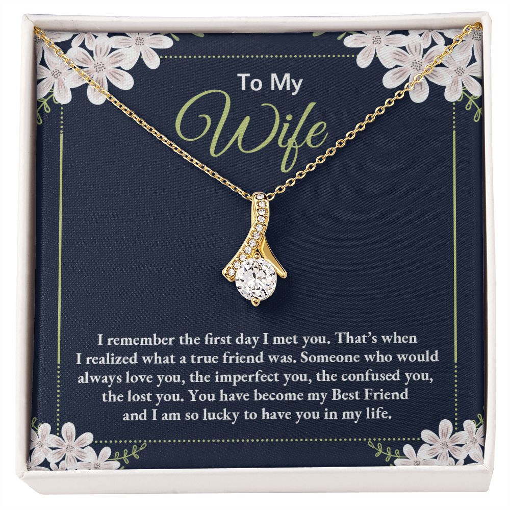 To My Wife Necklace Gift Alluring Beauty Necklace Birthday Gifts for Daughter 175146937086 Alluring Beauty Necklace