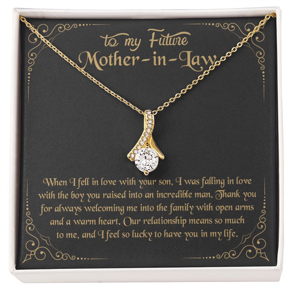Mother in Law Necklace, Jewelry for Women, Future Mother in Law Gifts from Daughter in Law, Mother of Bride Gifts For Mother in Law, Birthday Gifts For Mother In Law From Daughter In Law10 Alluring Beauty Necklace