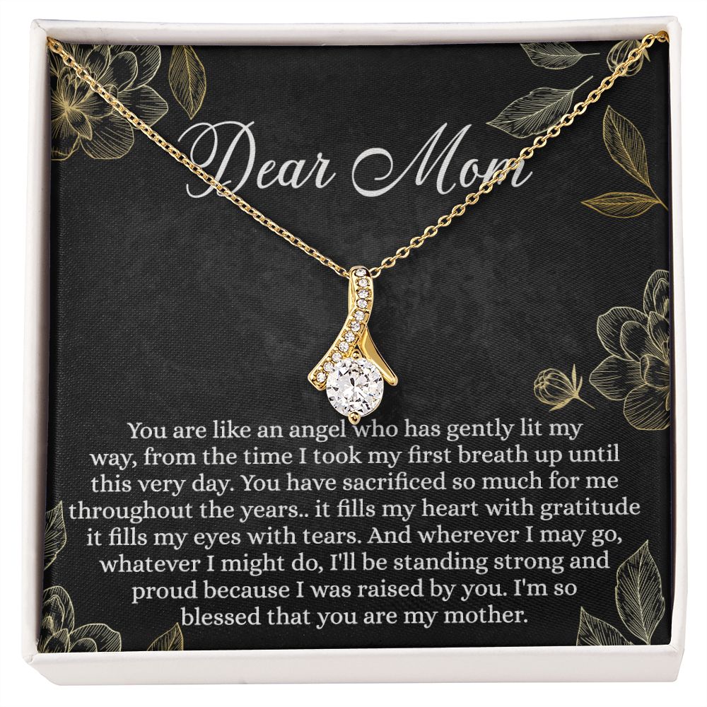 Mothers Day Gifts From Son Daughter Kids Gifts For Mom Birthday Unique Mothers Day Necklace Gift Idea Sentimental Mom Christmas Present Alluring Beauty Necklace