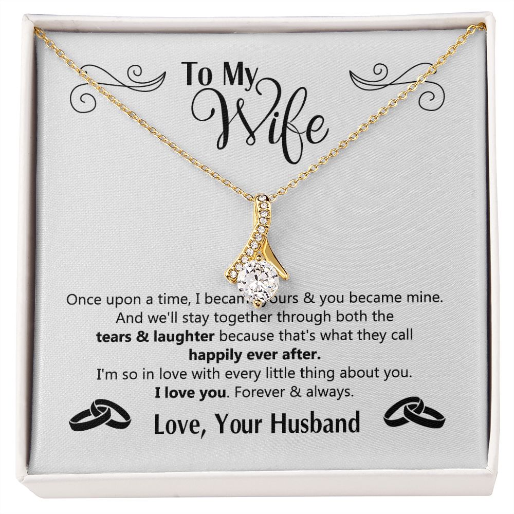 To My Wife Gift Necklace For Wife Anniversary For Wife Romantic Gifts For Her 175125613050 Alluring Beauty Necklace