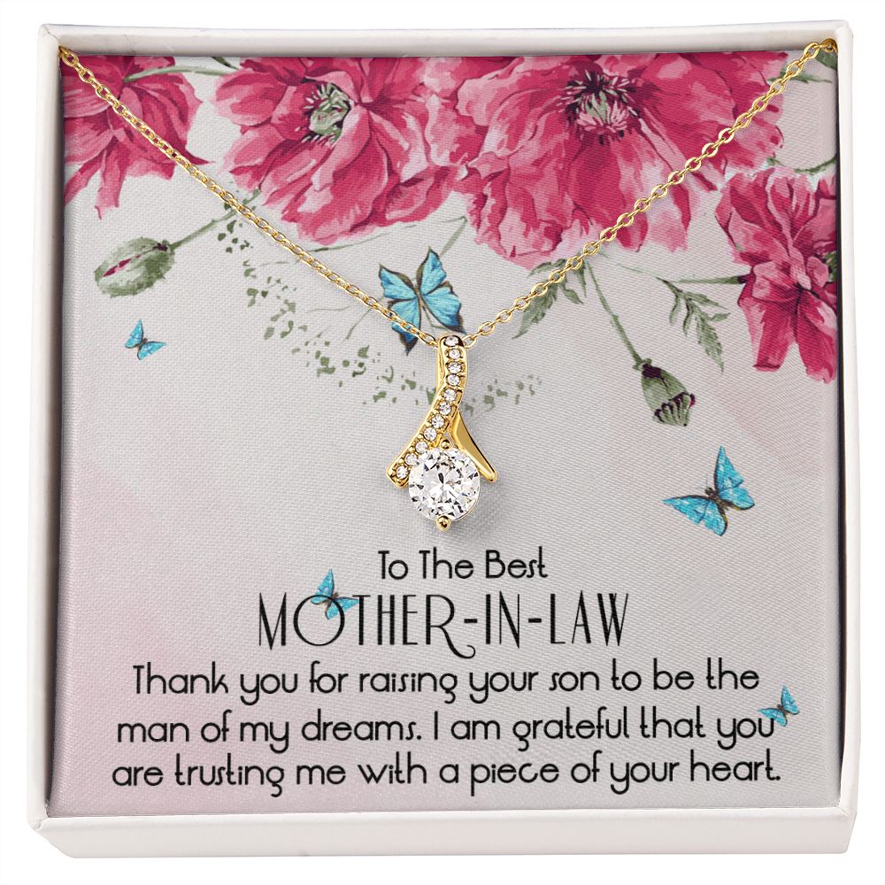 Mother in Law Necklace, Jewelry for Women, Future Mother in Law Gifts from Daughter in Law, Mother of Bride Gifts For Mother in Law, Birthday Gifts For Mother In Law From Daughter In Law1 Alluring Beauty Necklace