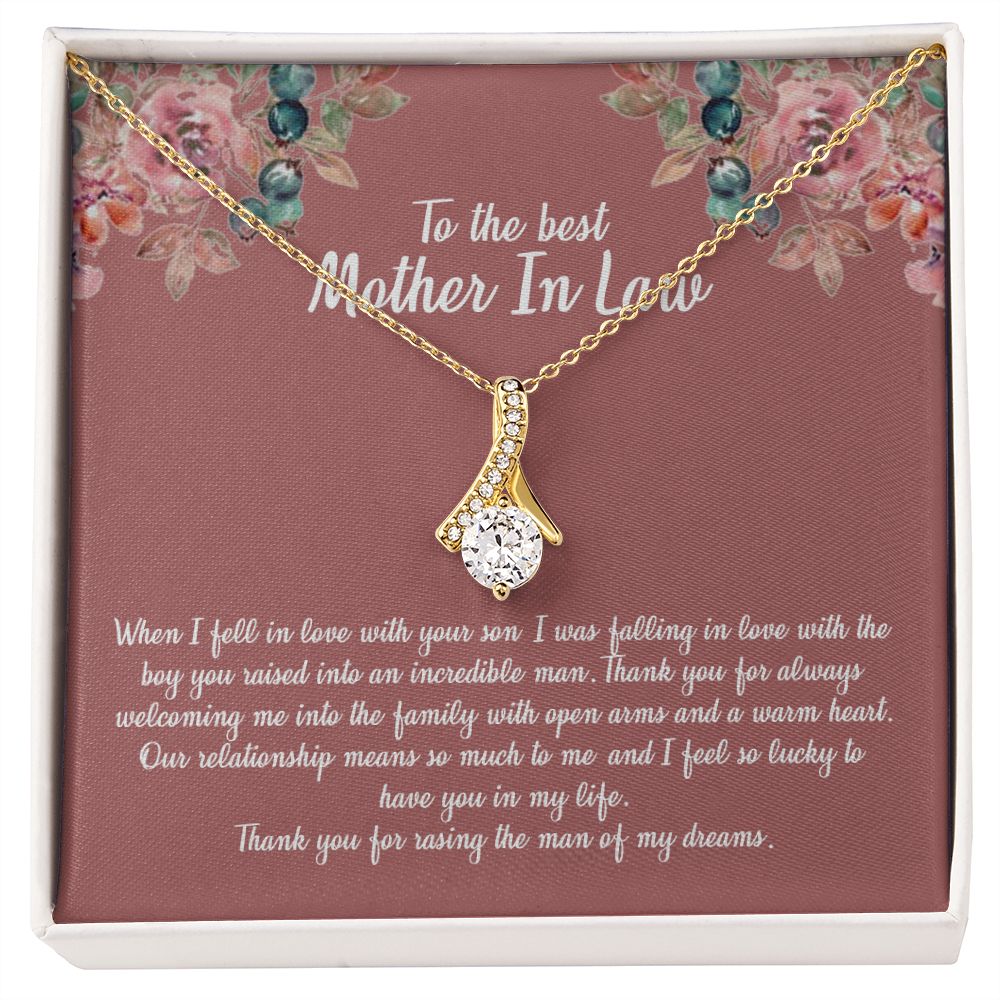 Mother in Law Necklace, Jewelry for Women, Future Mother in Law Gifts from Daughter in Law, Mother of Bride Gifts For Mother in Law, Birthday Gifts For Mother In Law From Daughter In Law11 Alluring Beauty Necklace