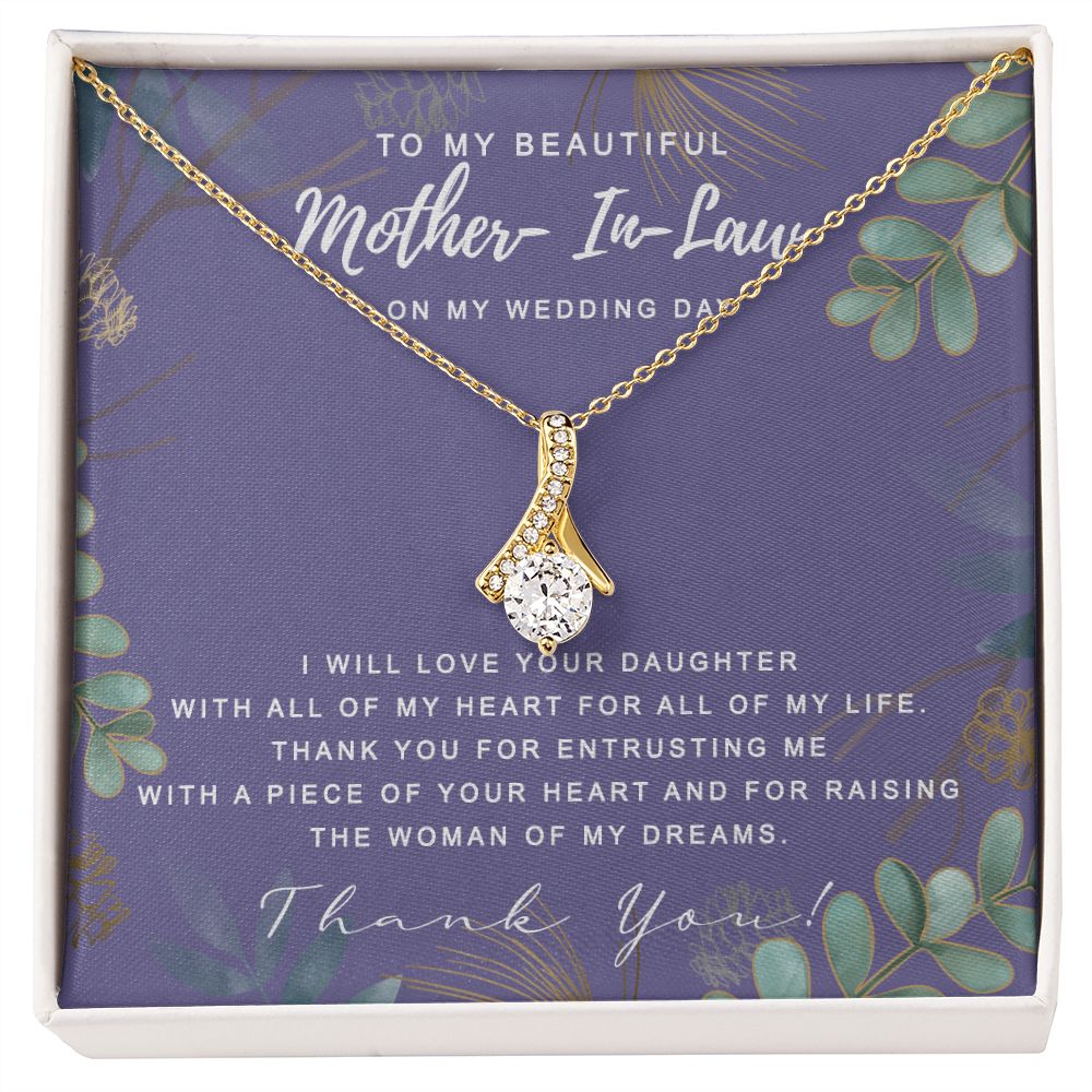 Mother in Law Necklace, Jewelry for Women, Future Mother in Law Gifts from Daughter in Law, Mother of Bride Gifts For Mother in Law, Birthday Gifts For Mother In Law From Daughter In Law8 Alluring Beauty Necklace