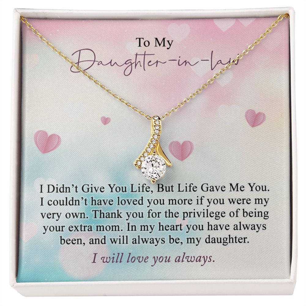 Daughter In Law Gifts Ideas, Daughter In Law Necklace, Gifts For Future Daughter In Law, Daughter In Law Birthday Gifts, Daughter-in-law Gifts From Mother In Law, Birthday Gifts For Daughter5 Alluring Beauty Necklace