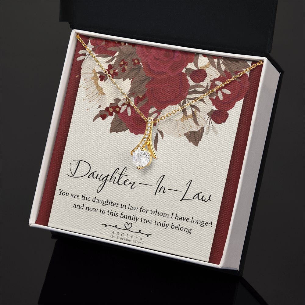Daughter In Law Gifts Ideas, Daughter In Law Necklace, Gifts For Future Daughter In Law, Daughter In Law Birthday Gifts, Daughter-in-law Gifts From Mother In Law, Birthday Gifts For Daughter7 Alluring Beauty Necklace