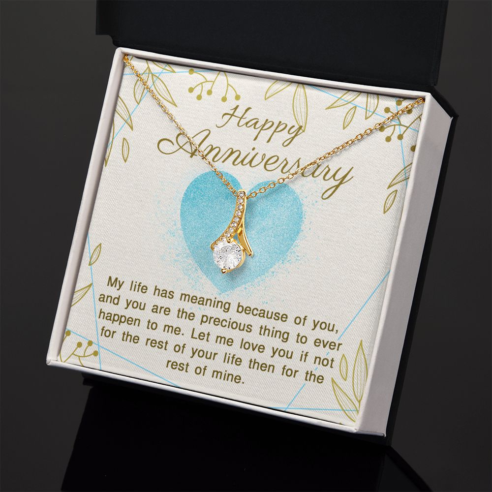 Birthday Gifts For Wife, Necklace Gifts For Wife From Husband, To My Wife Jewelry For Women , To My Wife Necklace  from Husband Wedding Anniversary Present For Wife, Beautiful Wife Jewelry Christmas16 Alluring Beauty Necklace