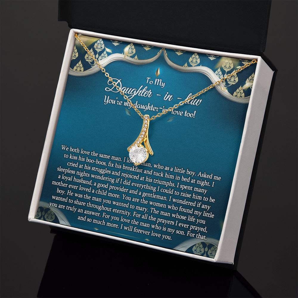 Daughter In Law Gifts Ideas, Daughter In Law Necklace, Gifts For Future Daughter In Law, Daughter In Law Birthday Gifts, Daughter-in-law Gifts From Mother In Law, Birthday Gifts For Daughter2 Alluring Beauty Necklace