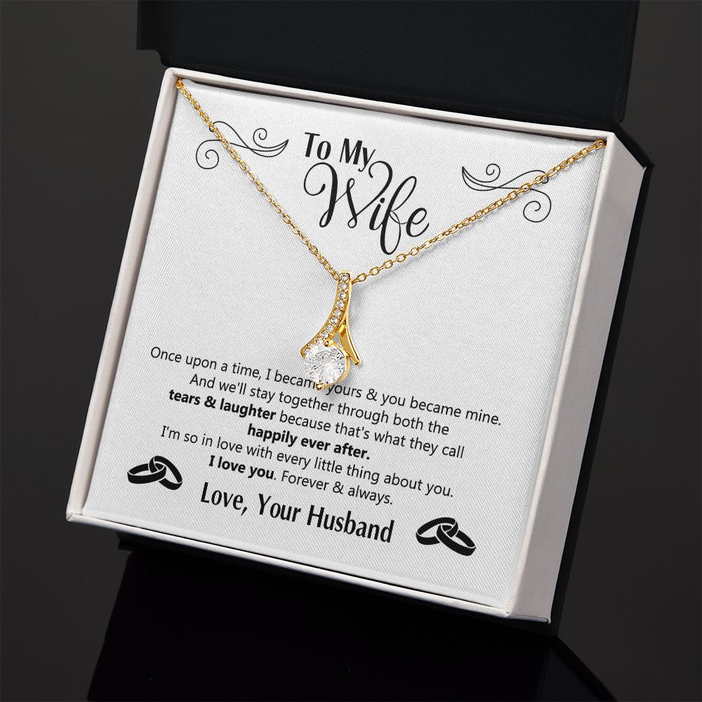To My Wife Gift Necklace For Wife Anniversary For Wife Romantic Gifts For Her 175125613050 Alluring Beauty Necklace